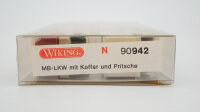Wiking N 90942 Pritschen- und Koffer-LKW "fischUnion"