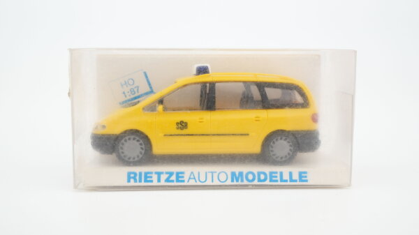Rietze H0 50745 Ford Galaxy SSB Stuttgart gelb