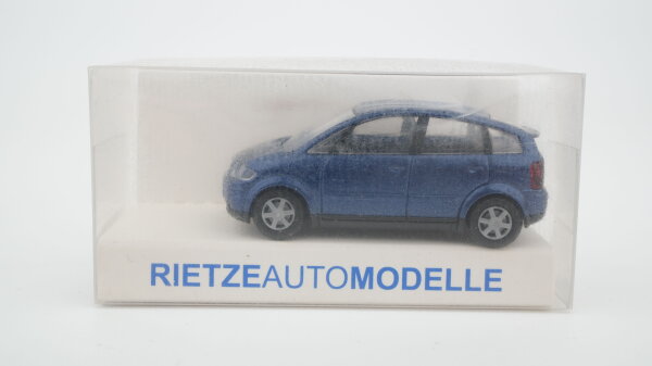 Rietze H0 21000 Audi A2 dunkelblau metallic