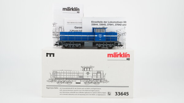 Märklin H0 33645 Diesellok G 1204 MaK Tegernsee-Bahn Wechselstrom Delta Digital