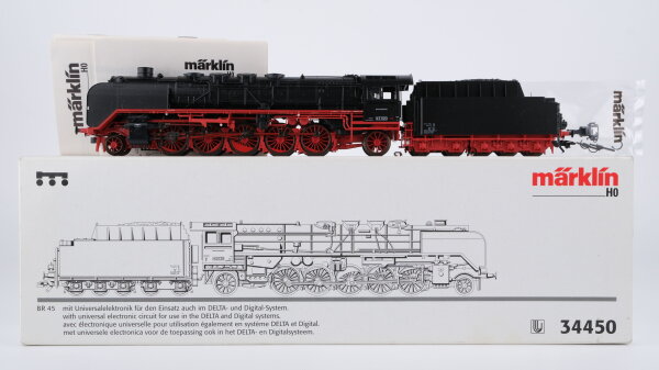 Märklin H0 34450 Dampflok BR 45 020 DB Wechselstrom Delta Digital