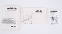 Märklin H0 34450 Dampflok BR 45 020 DB Wechselstrom Delta Digital