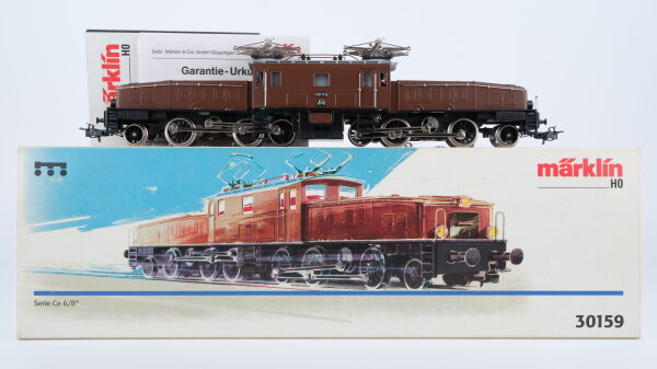 Märklin H0 30159 Elektrische Lokomotive Serie Ce 6/8 der SBB Wechselstrom Analog