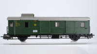 Märklin H0 Konvolut zwei Personenwagen 3.Kl., Packwagen mit Zugschluss, Packwagen (Zugschluss ungetestet) DR