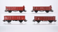 Märklin H0 Konvolut 2 Hochbordwagen, 2 Hochbordwagen...