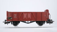 Märklin H0 Konvolut 2 Hochbordwagen, 2 Hochbordwagen mit Bremserhaus DB