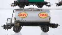 Märklin H0 Konvolut 5 Kesselwagen "Shell, BP, Esso" DB