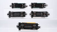 Märklin H0 Konvolut 5 Kesselwagen "Shell, BP, Esso" DB