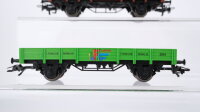 Märklin H0 Konvolut 6 Niederbordwagen DB/u.a.