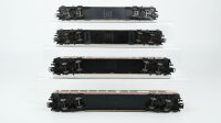 Märklin H0 Konvolut 1 Panoramawagen "TEE", 1 Speisewagen "DSG", 2 Packwagen grün DB