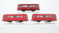 Märklin H0 Konvolut 3 Schienenbus-Beiwagen mit...