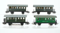 Märklin H0 Konvolut 2 Personenwagen 2.Kl. Blech, 1...