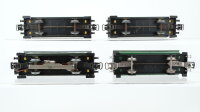 Märklin H0 Konvolut 2 Personenwagen 2.Kl. Blech, 1 Personenwagen 2.Kl. Blech mit Zugschluss, 1 Personenwagen "327 SBB+CFF" 3.Kl. Blech DB/SBB-CFF (Beleuchtung ungetestet)