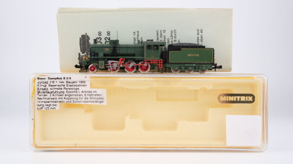 Minitrix N 2903 Dampflok BR G 3/4 7081 Bay.Sts.B.