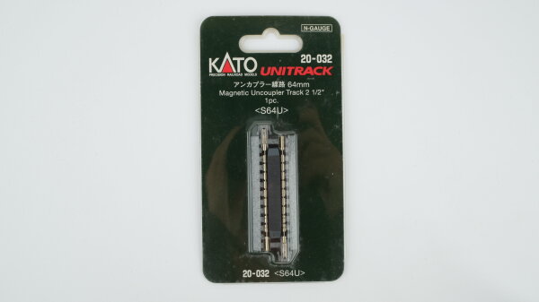 Kato N 20-032 Unitrack Entkupplungsgleis 64 mm