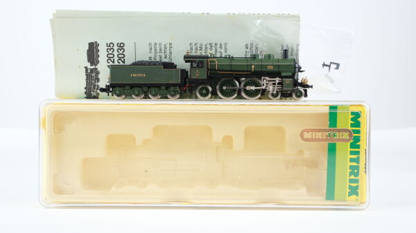 Minitrix N 12035 Dampflok BR S2/5 3005 K.Bay.Sts.B.