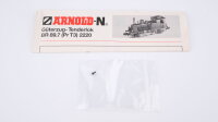 Arnold N 2220 Güterzug Tenderlokomotive BR 89,7 DR (1 Puffer abgebrochen)