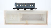 Arnold N 3042 Abteilwagen 4. Kl mit Bremserhaus K.P.E.V.