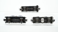 Märklin H0 Konvolut 3 Silowagen "Braunkohlenstaub, Franken Zucker" DB (Abbruch)