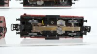 Märklin H0 Konvolut 3 gedeckte Güterwagen mit Zugschluss, 1 gedeckter Güterwagen DB