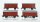 Märklin H0 Konvolut 3 gedeckte Güterwagen mit Zugschluss, 1 gedeckter Güterwagen DB