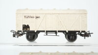 Märklin H0 Konvolut 4 gedeckte Güterwagen "Bananenwagen, Kühlwagen, für Güter die Bahn" DB/SBB-CFF (Abbrüche)