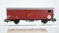 Märklin H0 Konvolut 4 gedeckte Güterwagen "Bananenwagen, Kühlwagen, für Güter die Bahn" DB/SBB-CFF (Abbrüche)