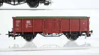 Märklin H0 Konvolut 2 Hochbordwagen, 1 Hochbordwagen mit Bremserhaus DB (Abbruch)