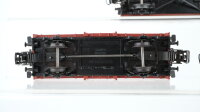 Märklin H0 Konvolut 2 Hochbordwagen, 1 Hochbordwagen mit Bremserhaus DB (Abbruch)
