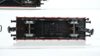 Märklin H0 Konvolut 2 Hochbordwagen, 1 Hochbordwagen mit Bremserhaus DB (Abbruch)