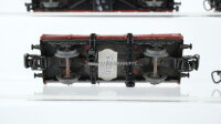 Märklin H0 Konvolut 3 Niederbordwagen mit Ladung "Rohr" 1 Niederbordwagen DB