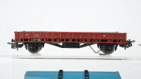 Märklin H0 Konvolut 3 Niederbordwagen mit Ladung "Rohr" 1 Niederbordwagen DB