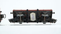 Märklin H0 Konvolut 3 Niederbordwagen mit Ladung "Rohr" 1 Niederbordwagen DB