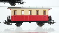 Märklin H0 Konvolut 2 Personenwagen beige/rot, 1. Personenwagen "20 Jahre Kuckucksbähnel" grün Nebenbahn