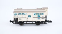 Minitrix N 51 3218 00 Bierwagen "Hackerbräu...