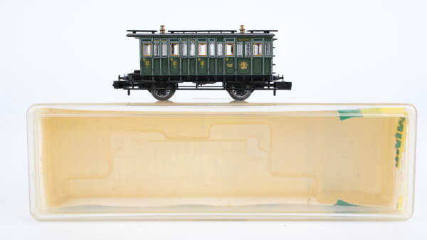 Minitrix N 51 3063 00 Postwagen 3. Kl CPost K.Bay.Sts.B.