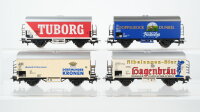 Märklin H0 Konvolut 4 Bierwagen "Dortmunder...