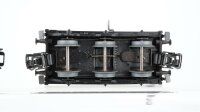 Märklin H0 Konvolut 1. Kranwagen "Krupp-Ardelt" und 1 Kranschutzwagen, 1 Rungenwagen mit Baumstämmen, 1 Flachwagen mit hist. LKW DB (Unvollständig)