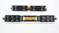 Märklin H0 Konvolut 2 Drehschemelwagen mit Holzbalken, 1 Schwerlastwagen mit Überseekiste "BAHIA" DB