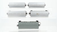 Märklin H0 Konvolut 5 Personenwagen grün Blech Nebenbahn