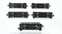 Märklin H0 Konvolut 5 Personenwagen grün Blech Nebenbahn