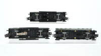 Märklin H0 Konvolut 1 Personenwagen 2.Kl, 1 Packwagen "4003", 1 Packwagen "4003" mit Zugschluss beleuchtet Nebenbahn