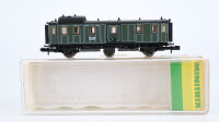 Minitrix N 13162 Schnellzugpackwagen Pü K.Bay.Sts.B....