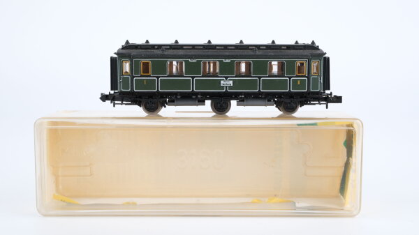 Minitrix N 51 3160 00 Personenwagen 1./2. Kl. K.Bay.Sts.B.