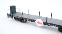 Minitrix N 13263K Flachwagen mit Rungen und Brhs. SS DR DR
