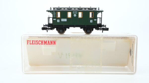 Fleischmann N 8051 Personenwagen 3. Kl. Citr DRG