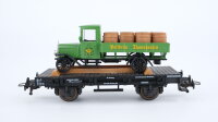 Märklin H0 94061 Flachwagen mit Lkw Thannhausen  H der DRG