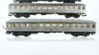 Märklin H0 Konvolut "Silberlinge" 2 Personenwagen 2.Kl. beleuchtet, 1 Personenwagen 1./2.Kl. beleuchtet DB (Beleuchtung ungetestet)