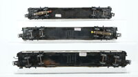Märklin H0 Konvolut "Silberlinge" 2 Personenwagen 2.Kl. beleuchtet, 1 Personenwagen 1./2.Kl. beleuchtet DB (Beleuchtung ungetestet)