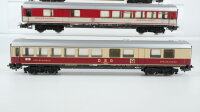 Märklin H0 Konvolut "TEE" 1 Panoramawagen, 1 Speisewagen DSG, 2 Speisewagen DB/DSG